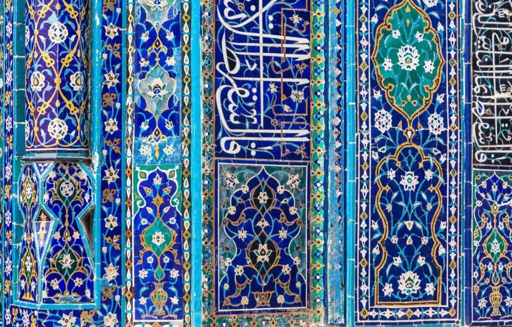 La bellezza dei mosaici in Uzbekistan