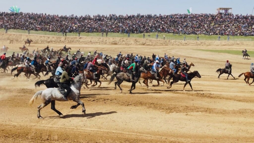 Il gioco tradizionale di Uloq, ko’pkari